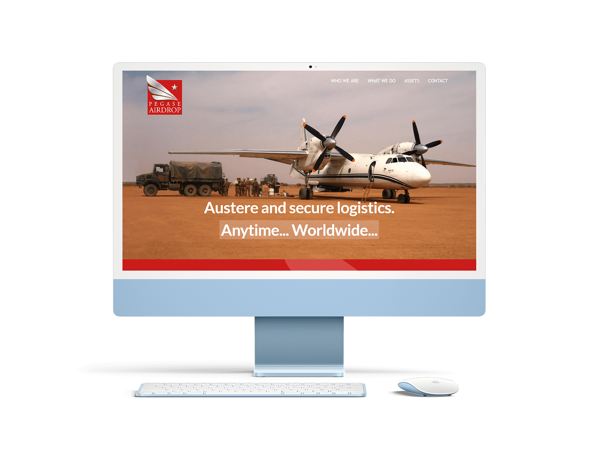 Pegase Airdrop - Site Vitrine - Crescent Communication